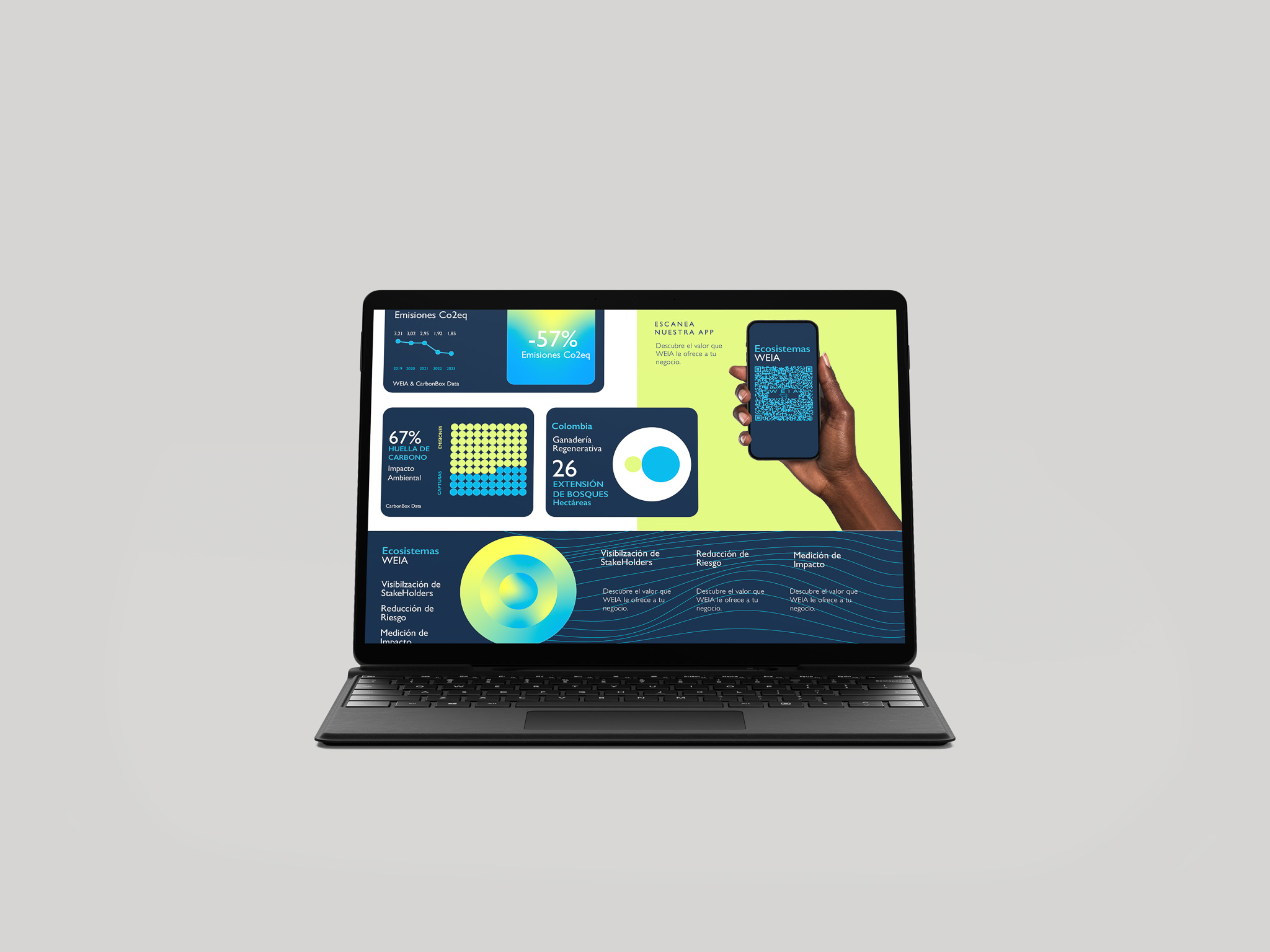 Microsoft Surface Pro X Mockup by Anthony Boyd Graphics