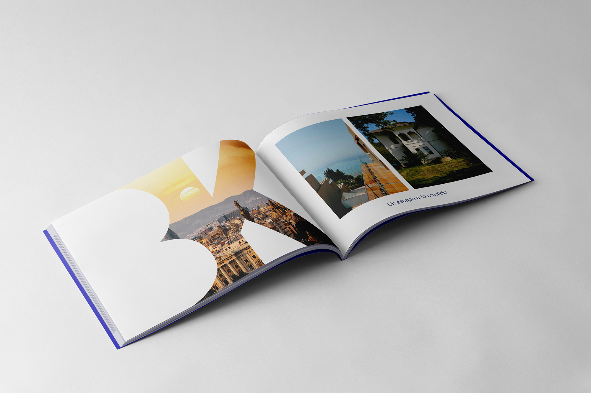 Free Open Horizontal Magazine Mockup