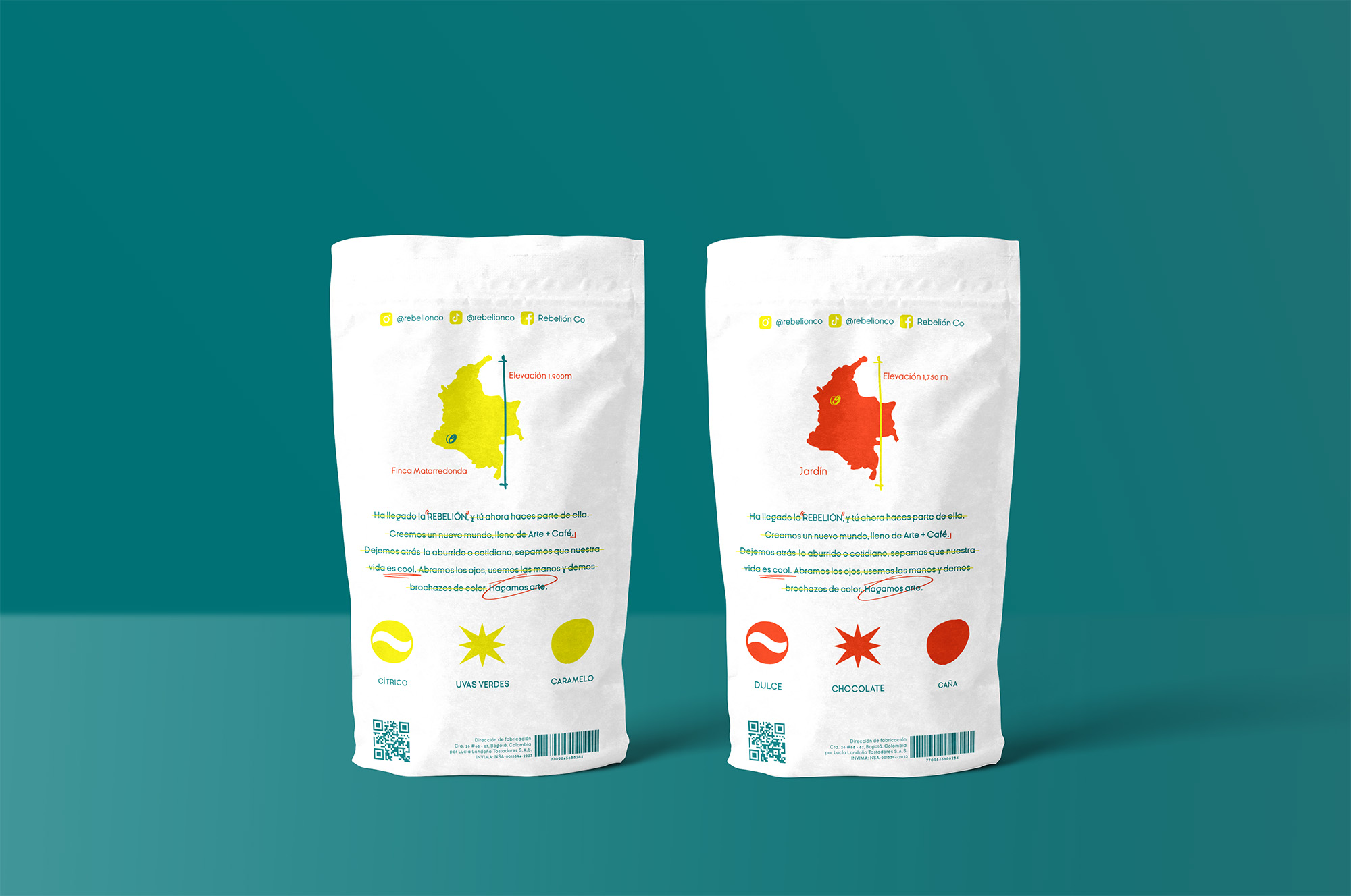 Revez Paper Coffee Bag Mockup