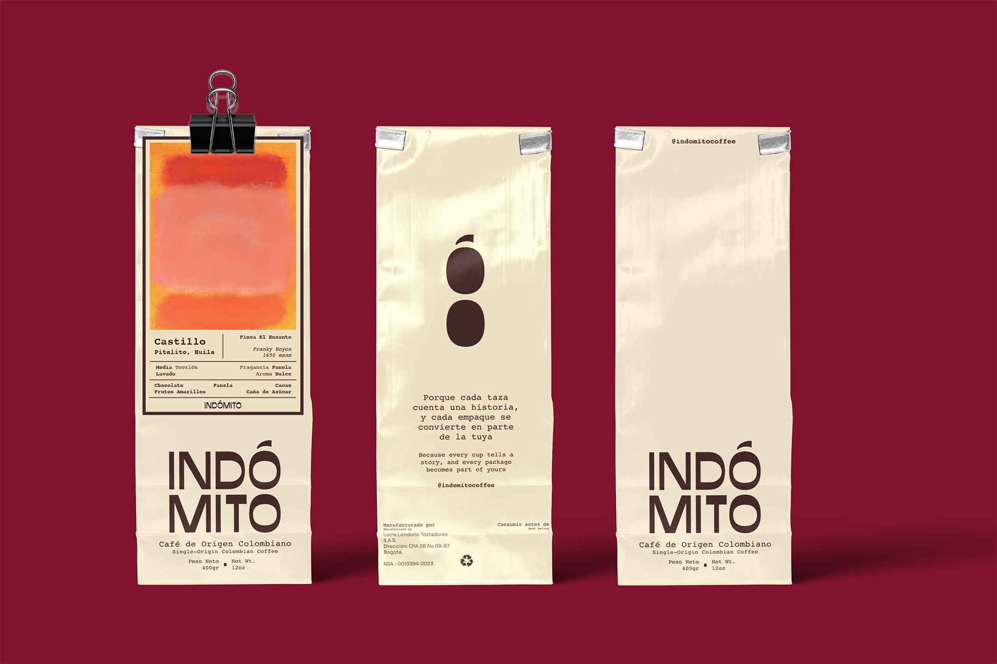 Coffee Bag Mockup