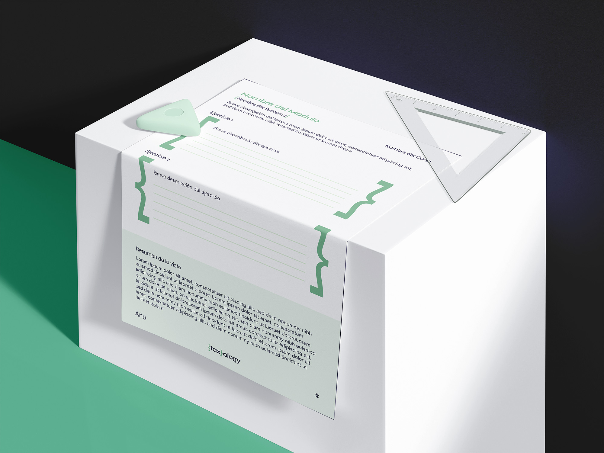 Free_Folded_Paper_Mockup